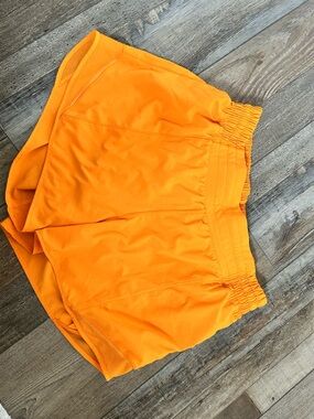 Orange Women's lululemon Athletic Shorts